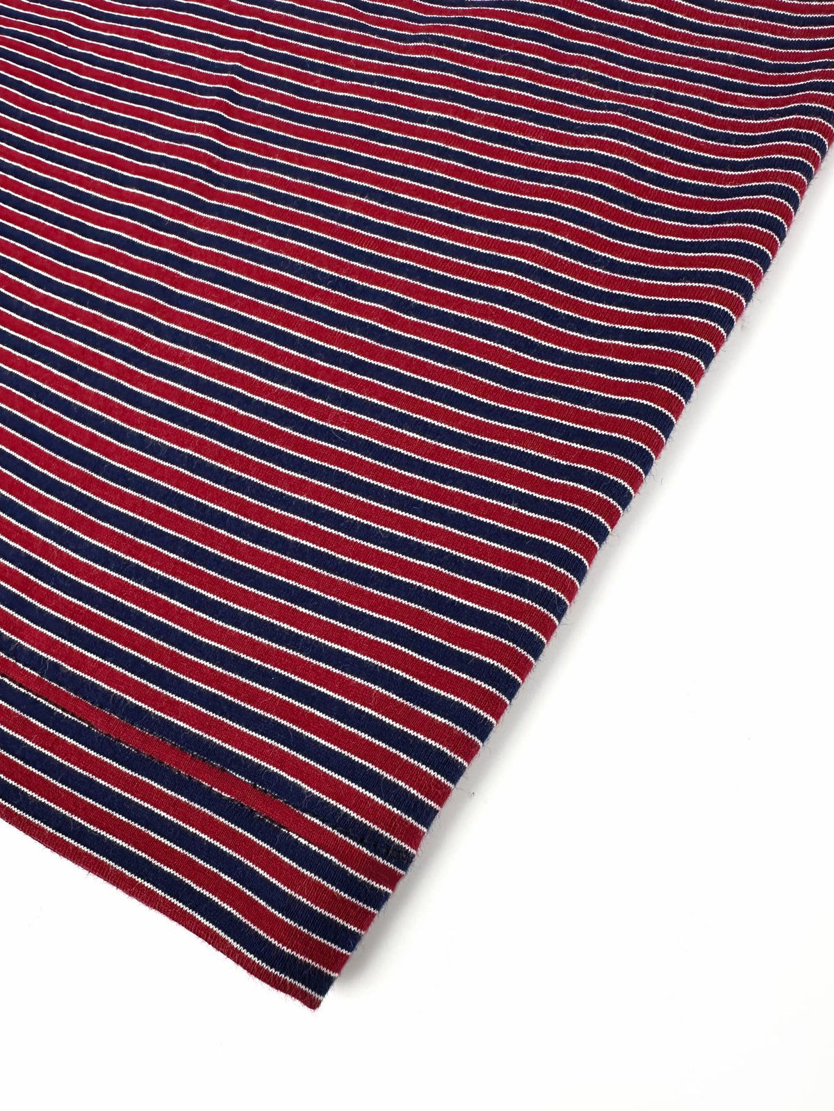 2026 Women's MM Logo Striped Henry Collar Long Sleeve (FF815)