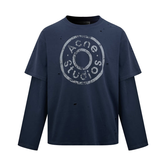 2026 new model Acn replica of the old logo, two-piece long-sleeved shirt (CC7031-A75)