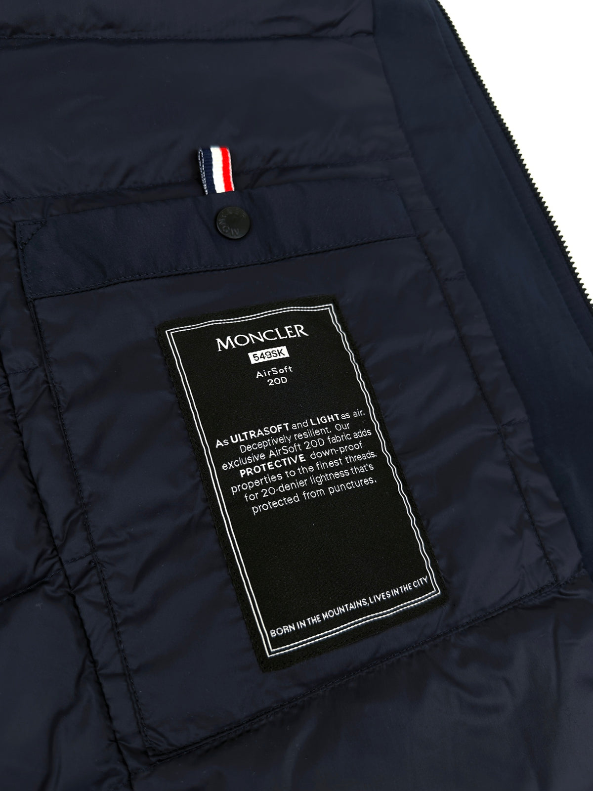 2026 New Mon Leather-Patch Pocket Zipper Down Jacket (AA680-D35)