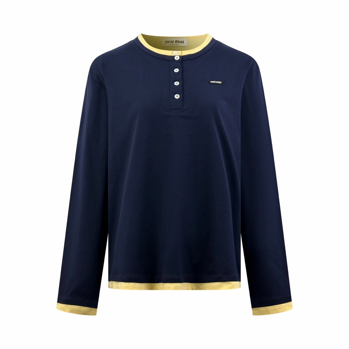 2026 Women's MM Logo Henry Collar Long Sleeve (FF846)