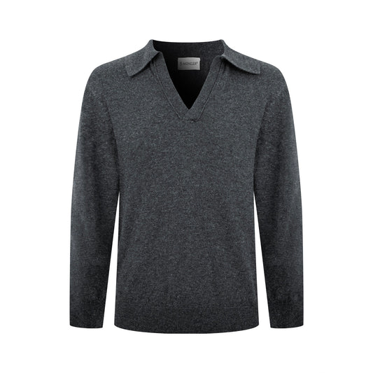 2026 New Model Mon Logo Wool Polo Shirt (AA1041-B25)