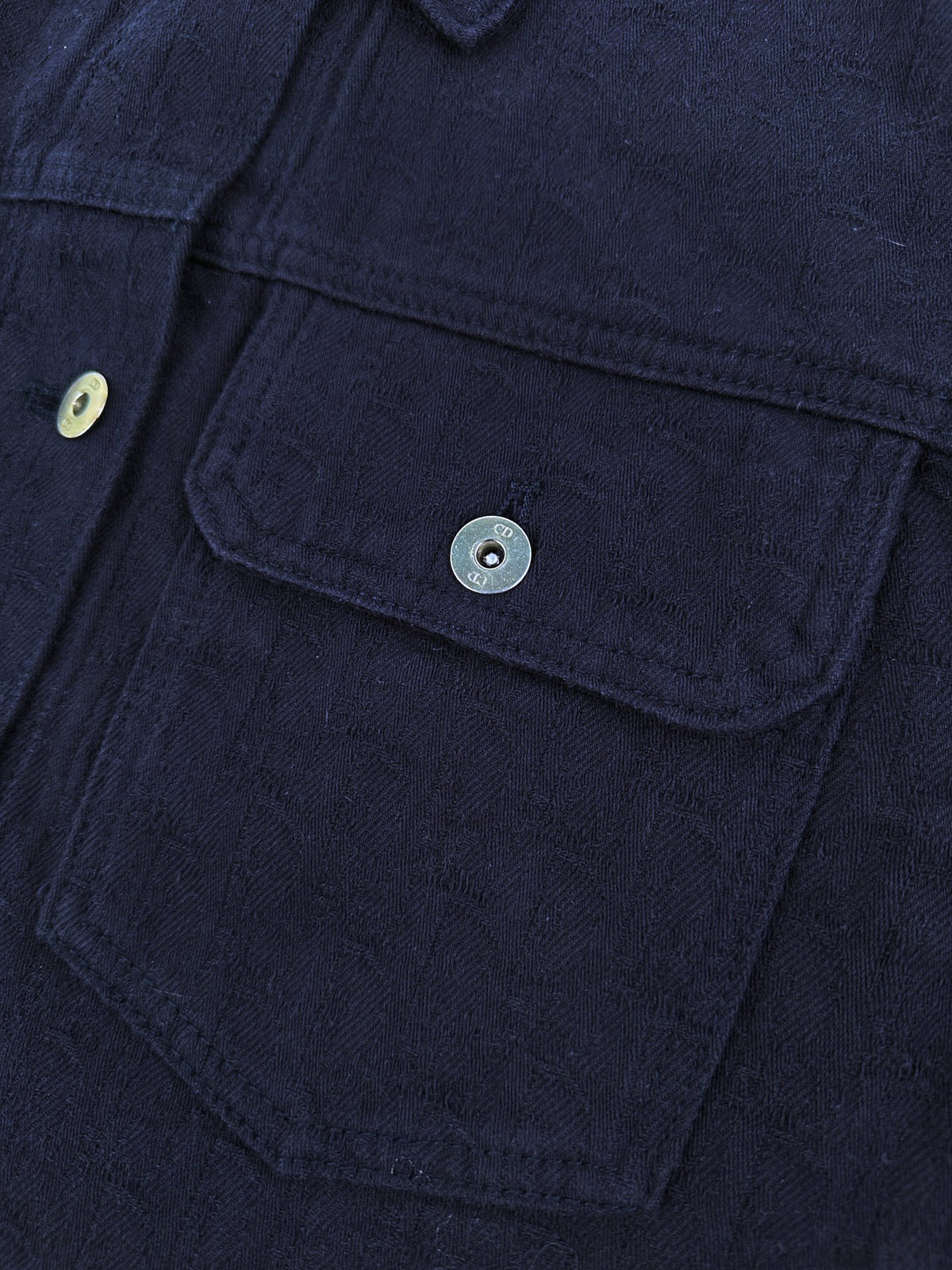 2026 New Model CD Logo Printed Denim Jacket (AA1042-B80)