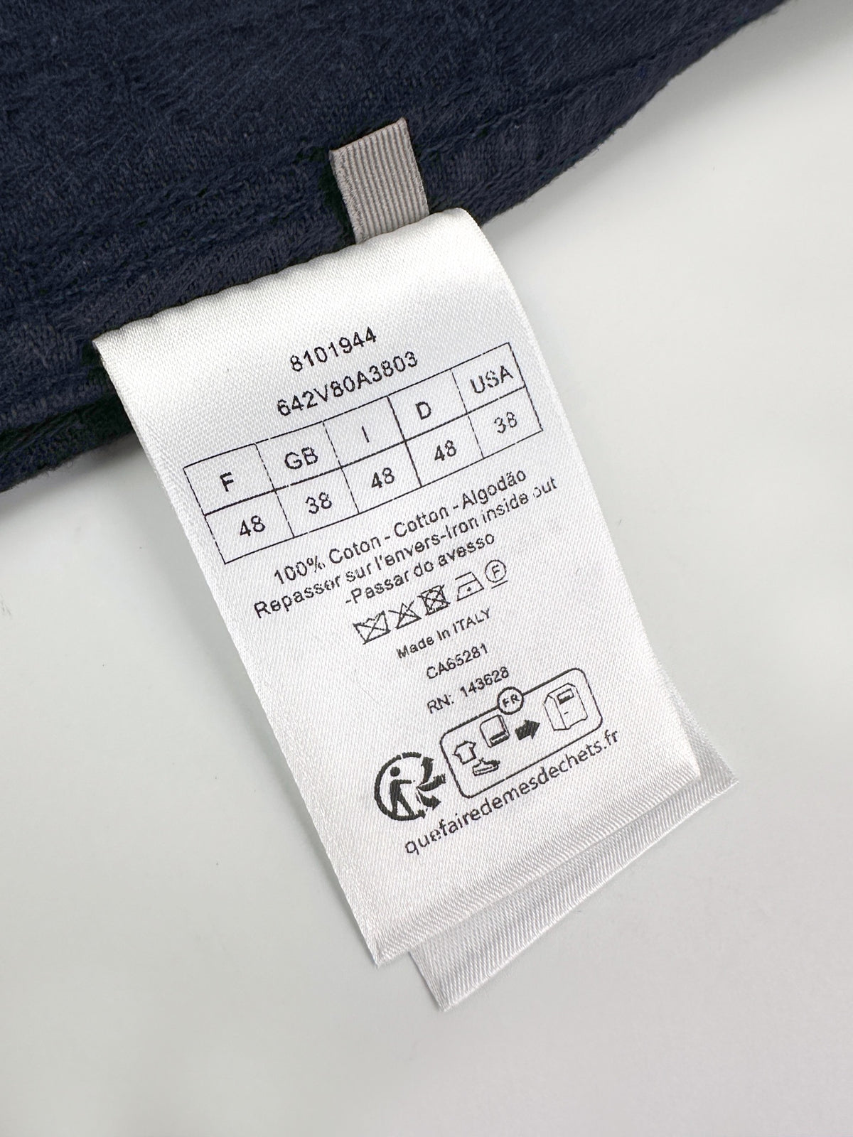 2026 New Model CD Logo Printed Denim Jacket (AA1042-B80)