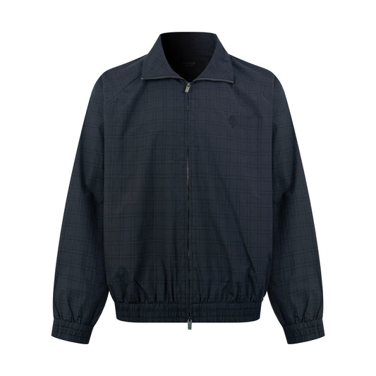 2026 New Model GU Badge Embroidered Checkered Jacket (BB4030-B95)
