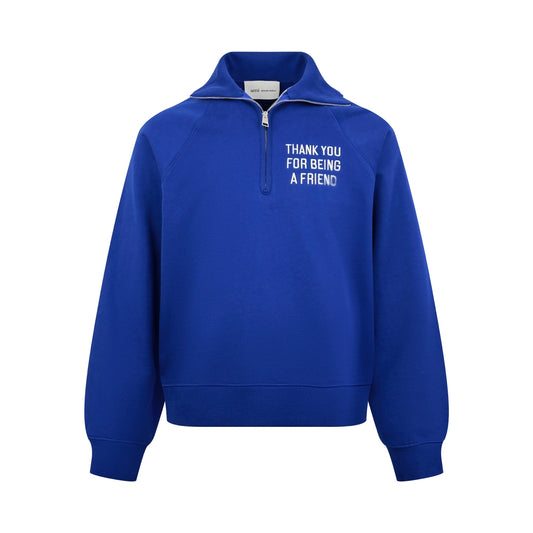 2026 New Model Heart A Embroidered Half-Zip Sweatshirt (AA1029-B15)