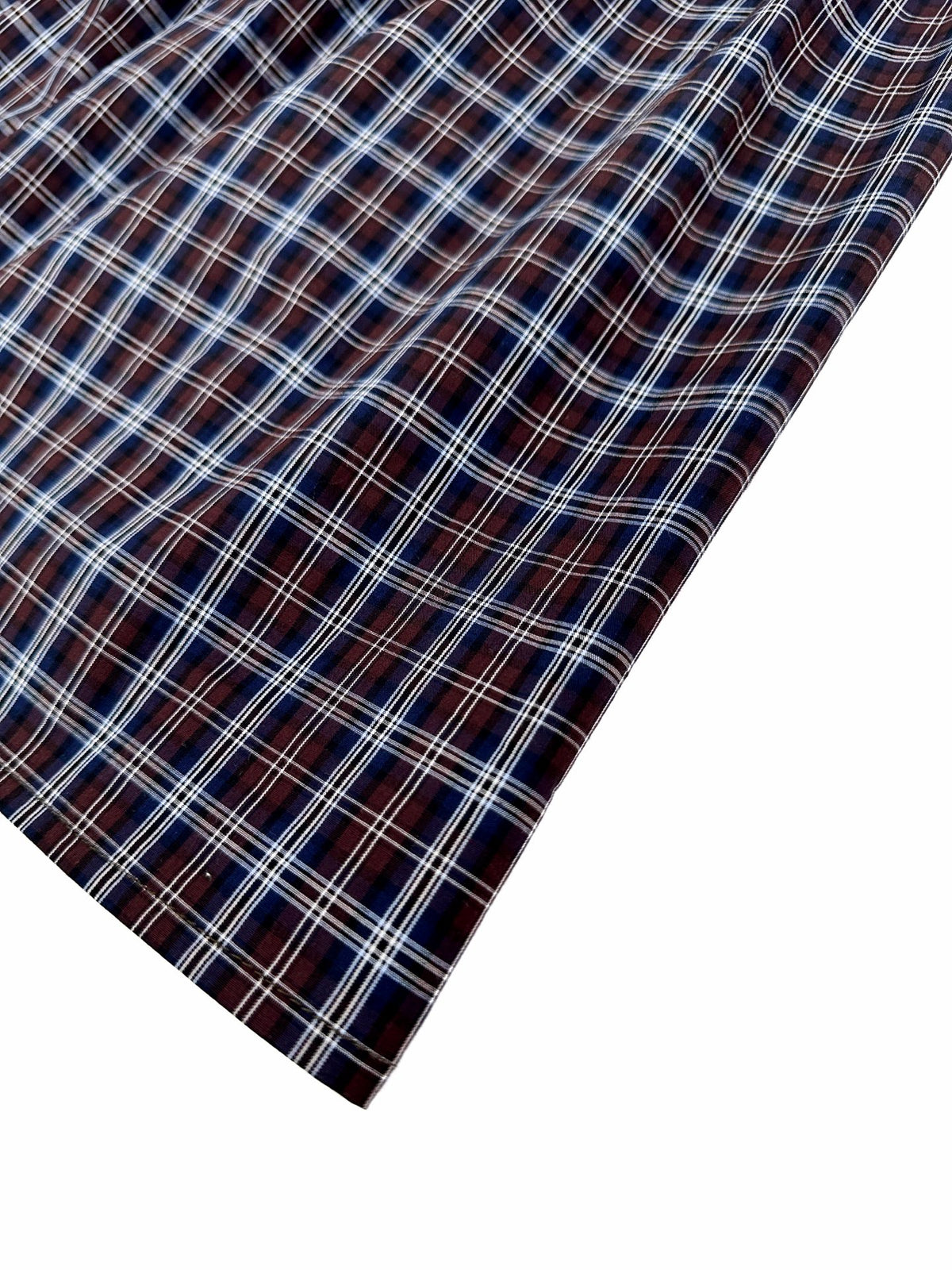 2026 Women's MM Logo Checkered Long-Sleeved Dress (FF848)