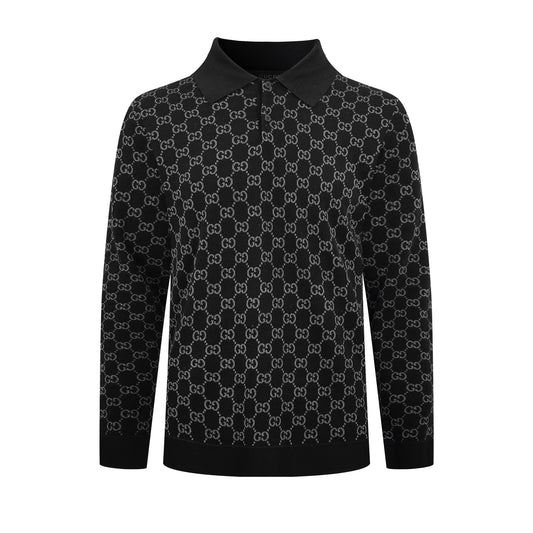 2026 New Model GU Printed GG Plaid Sweater (AA1025-B60)