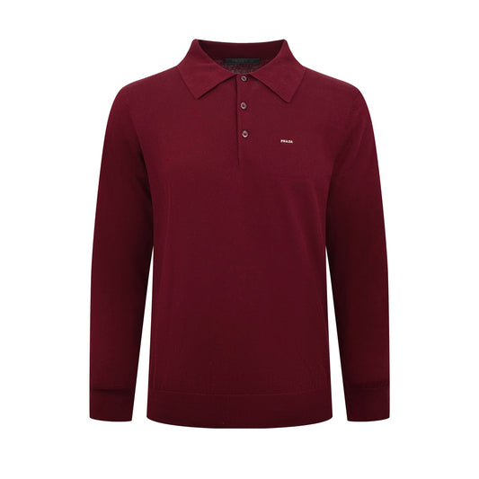 2026 New Model Triangle Brand Embroidered Polo Neck Sweater (CC7033-B10)