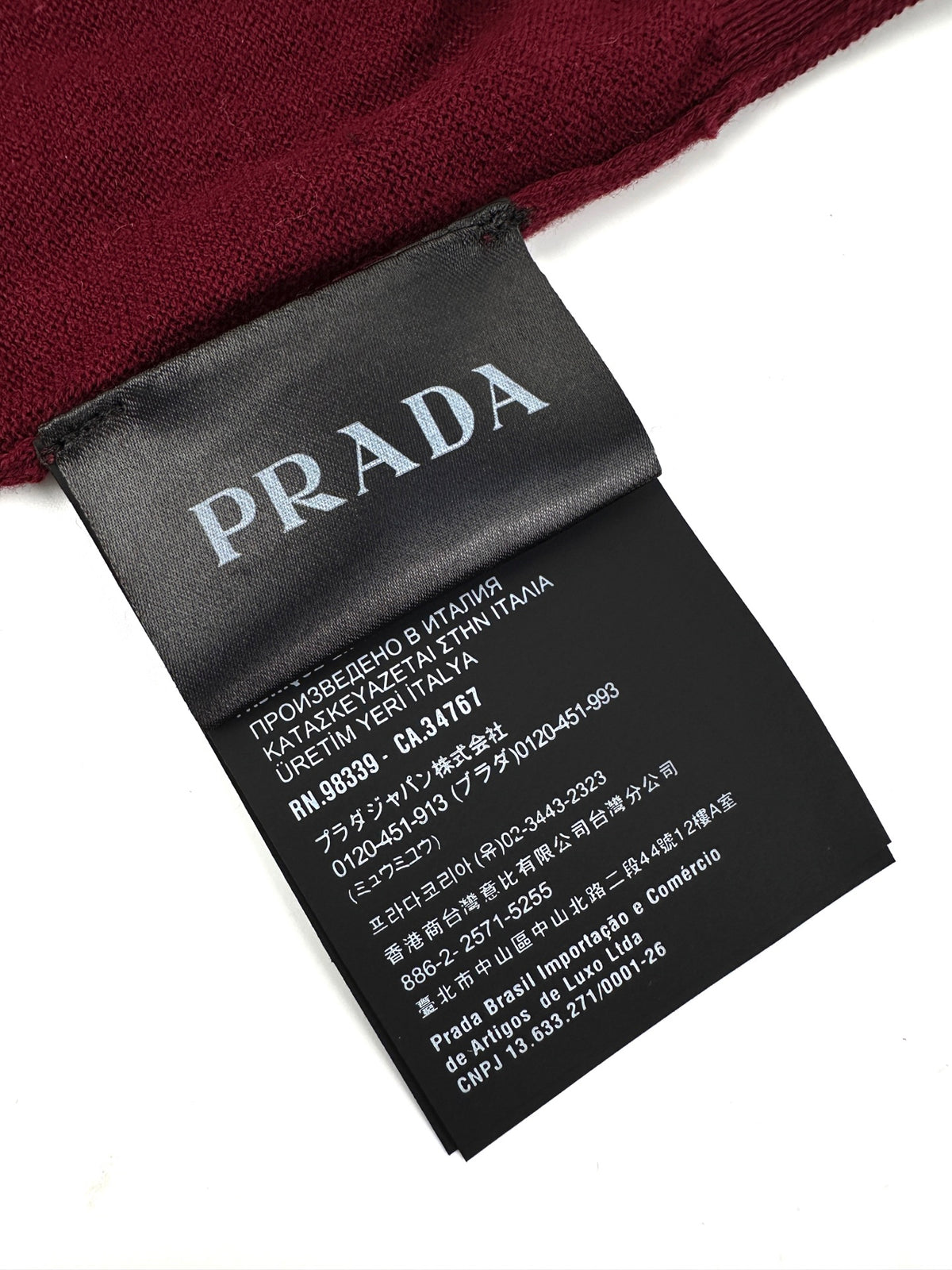 2026 New Model Triangle Brand Embroidered Polo Neck Sweater (CC7033-B10)