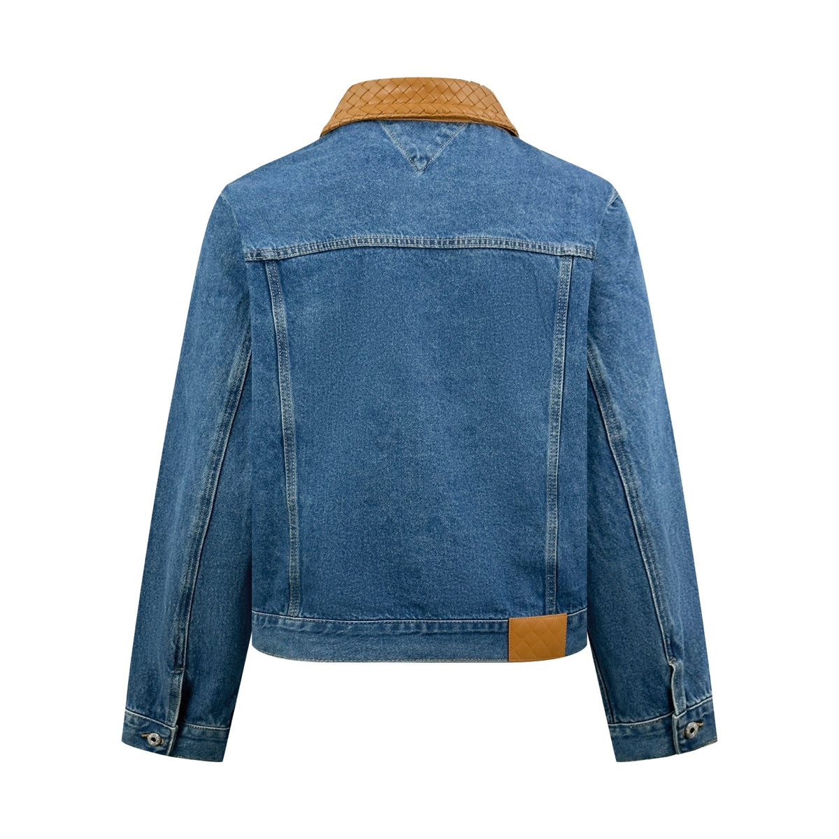 2026 new BV woven leather denim jacket (BB4040-C80)