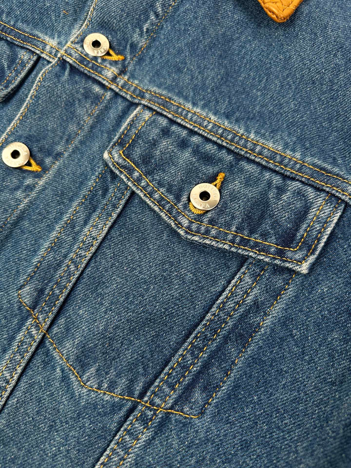 2026 new BV woven leather denim jacket (BB4040-C80)