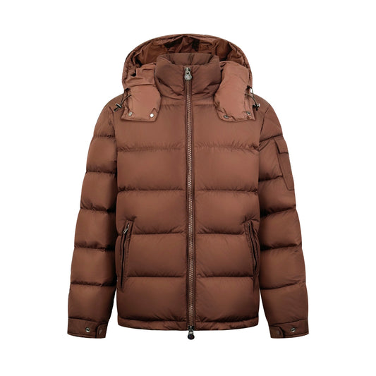 2026 New Model Mon Logo Pocket Zip Down Jacket (AA1028-E90)