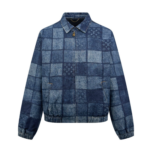 2026 New Model LY Laser-Printed Design Denim Jacket (BB901-C60)