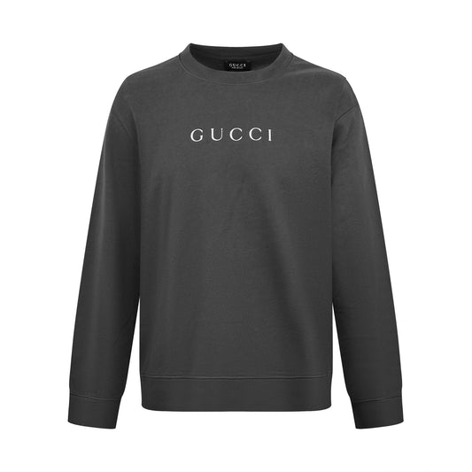 2026 New Model GU Logo Printed Sweatshirt (AA1063-A60)