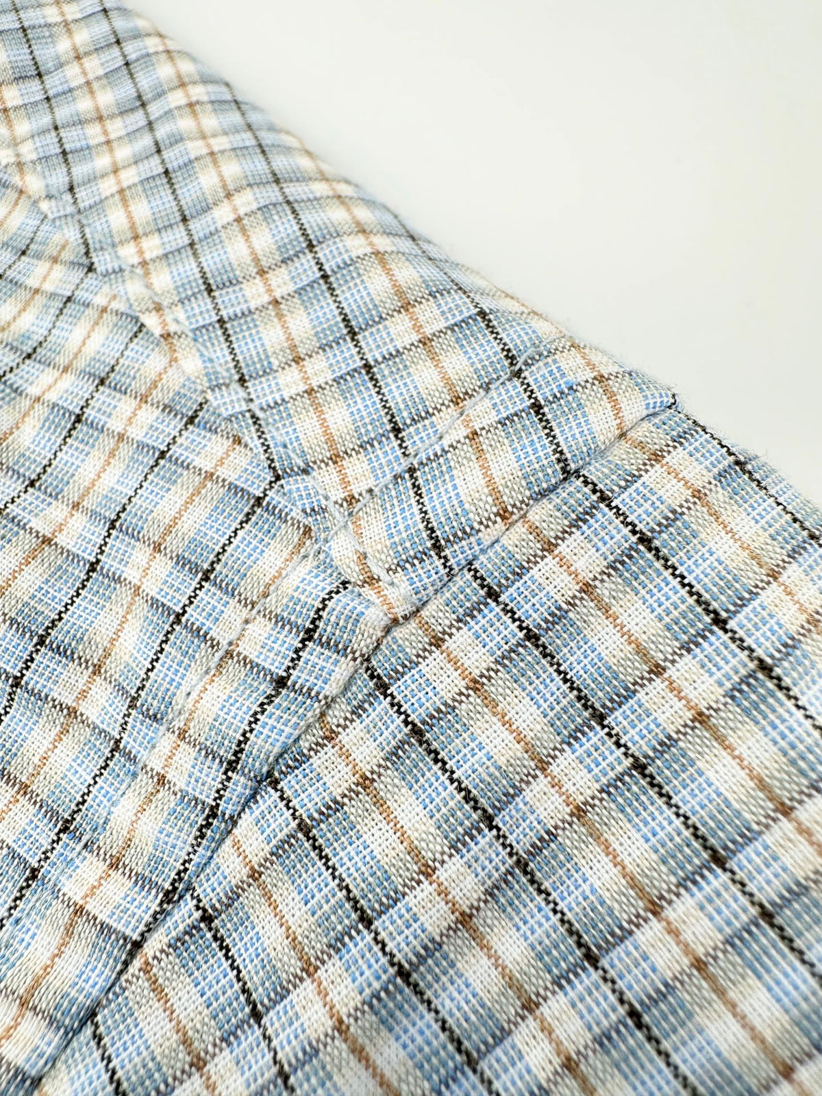 2026 Women's Triangle Brand Triangle Pattern Checkered Bowtie Shirt (FF847)