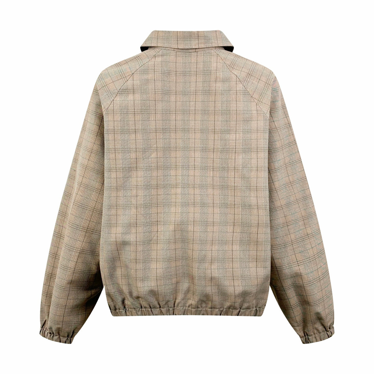 2026 Women's MM Logo Embroidered Plaid Coat (FF822)