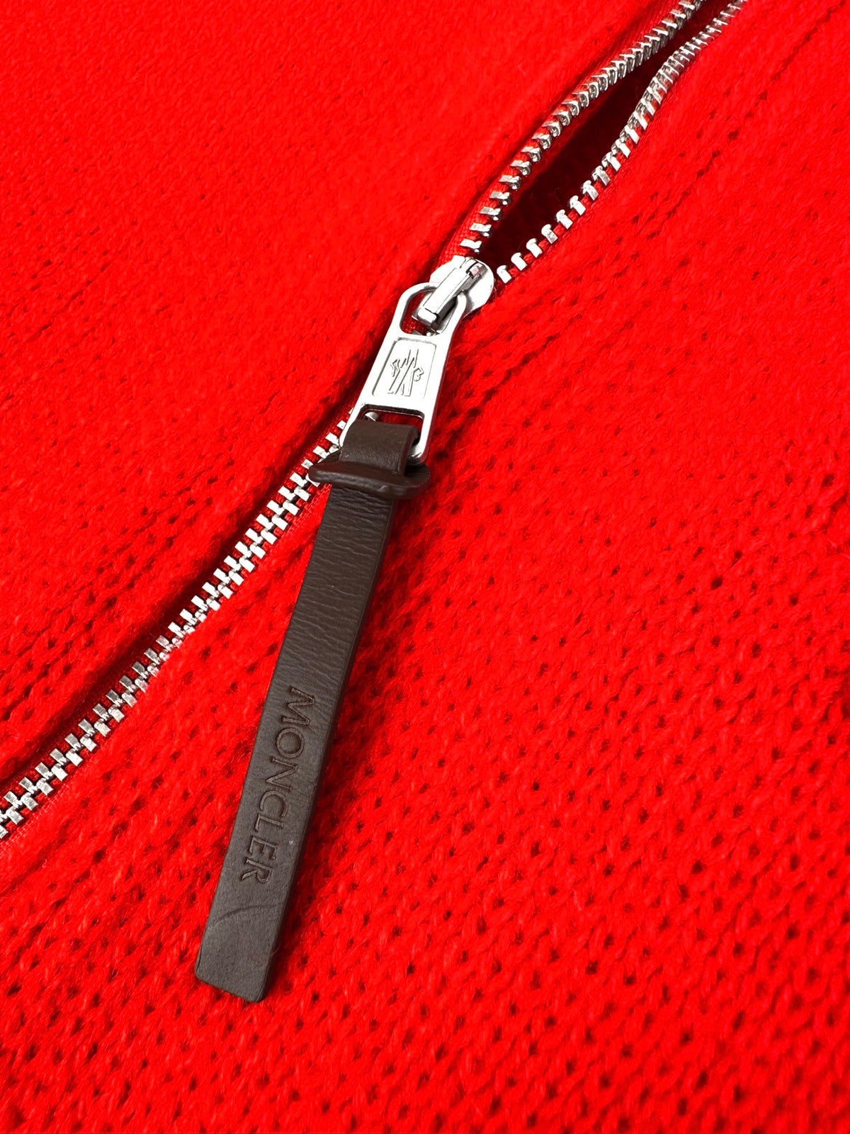 2026 New Model Mon Logo Leather Pouch Half-Zip Sweater (AA1006-B40)
