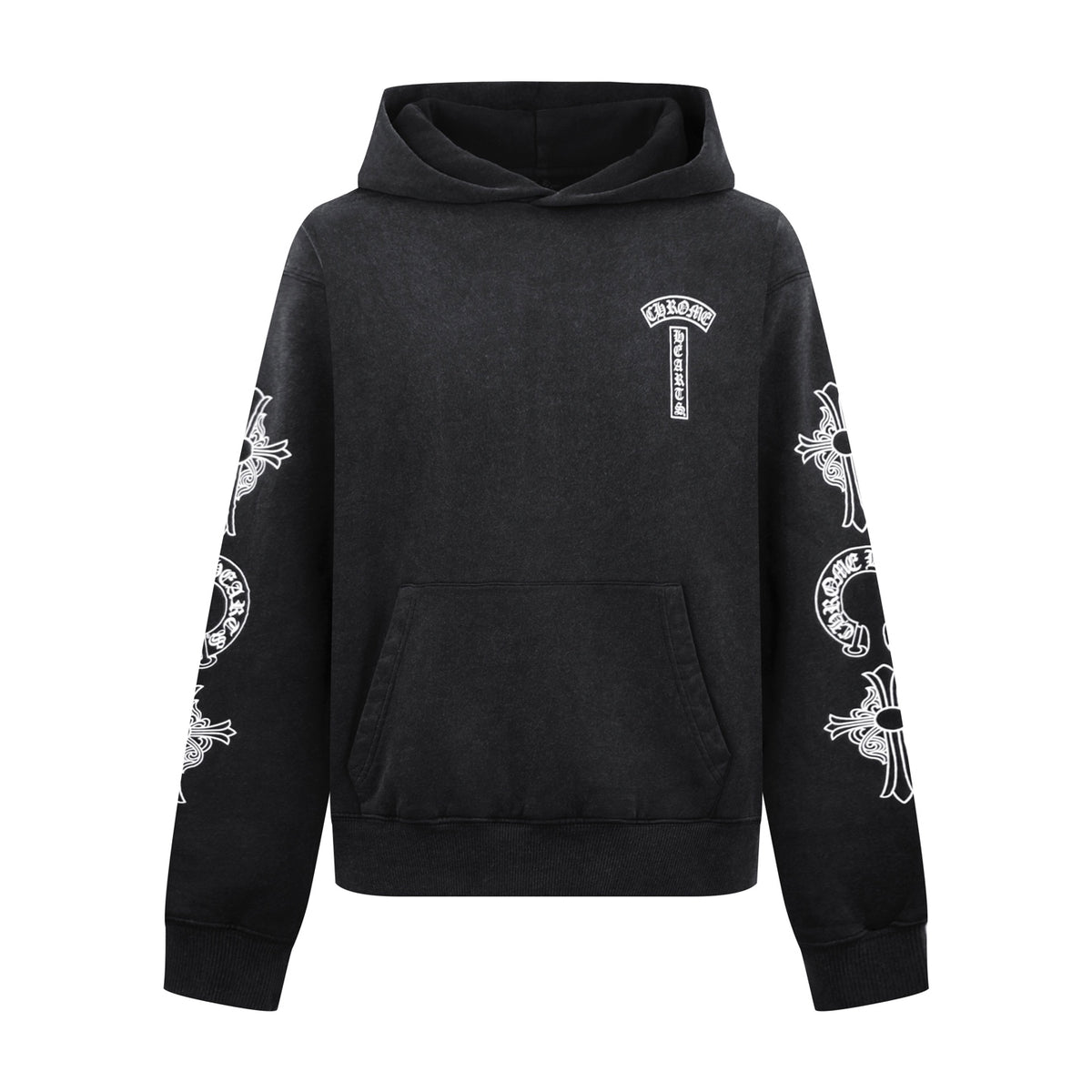 2026 New Model CH Logo Washed Antique Hoodie (AA1051-B35)