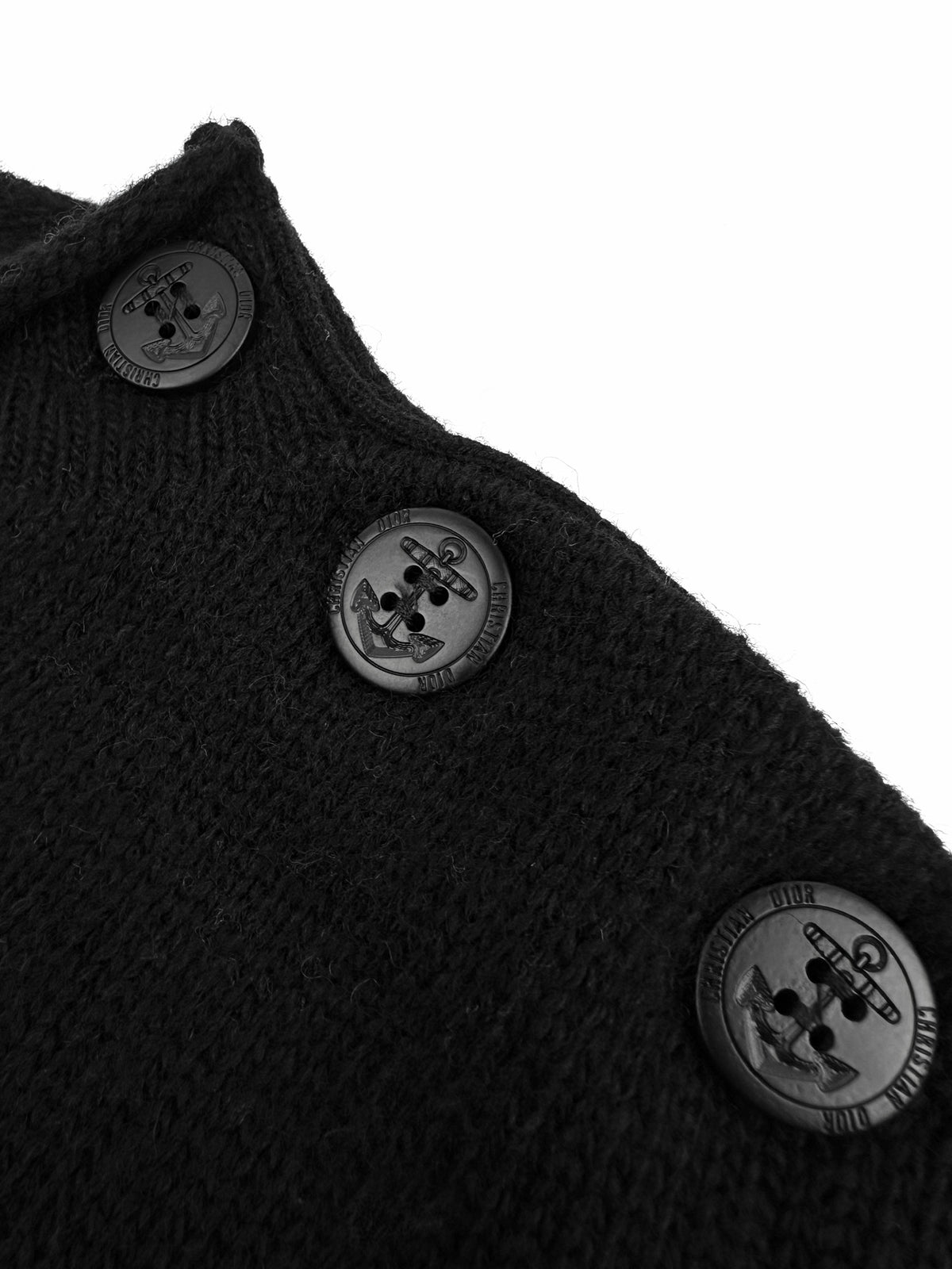 2026 Women's CD Embroidered Buttoned Sweater (DD212)