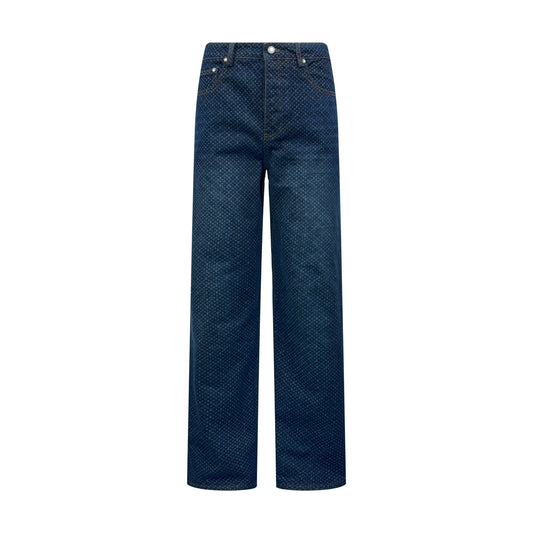 2026 New Model LY Printed Label Denim Pants (AA1038-B90)