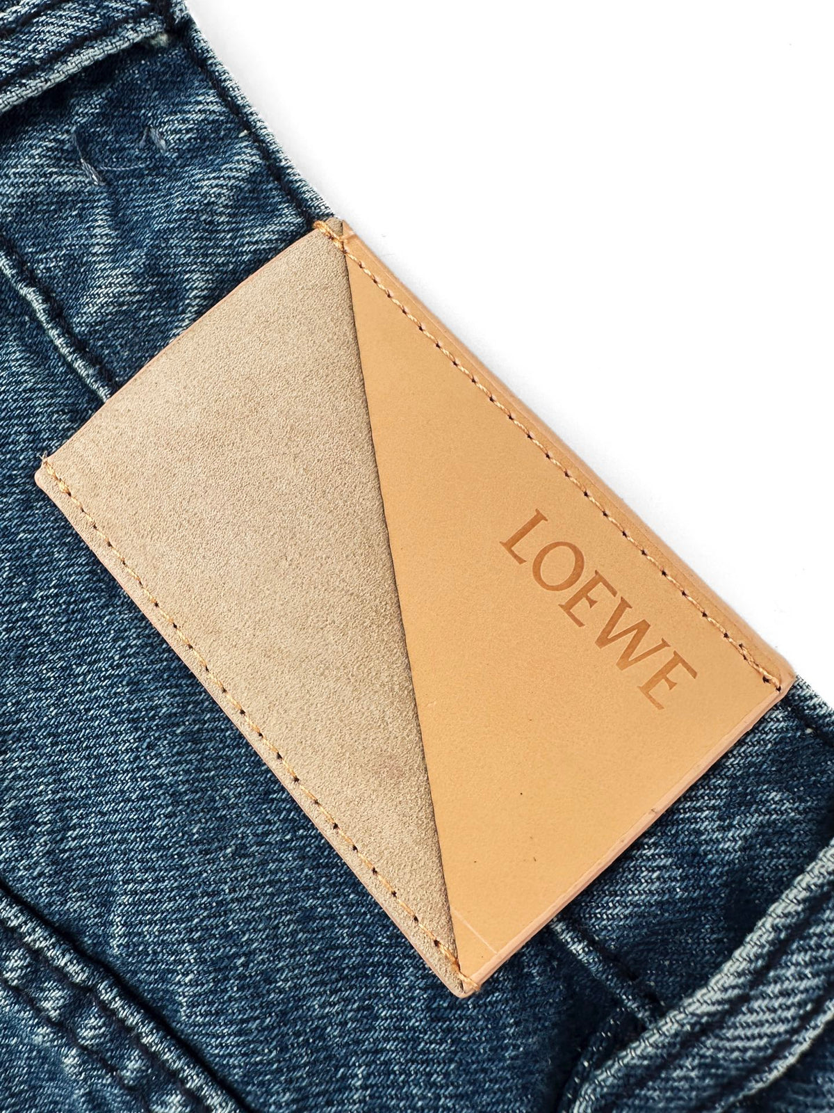2026 New Style Way Embroidered Logo Printed Denim Pants (BB4044-B75)