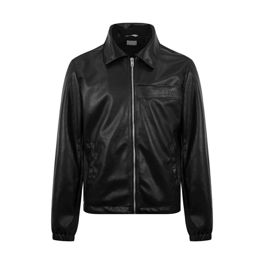 2026 New Model CD Logo Embossed Leather Zipper Jacket (BB4049-C75)